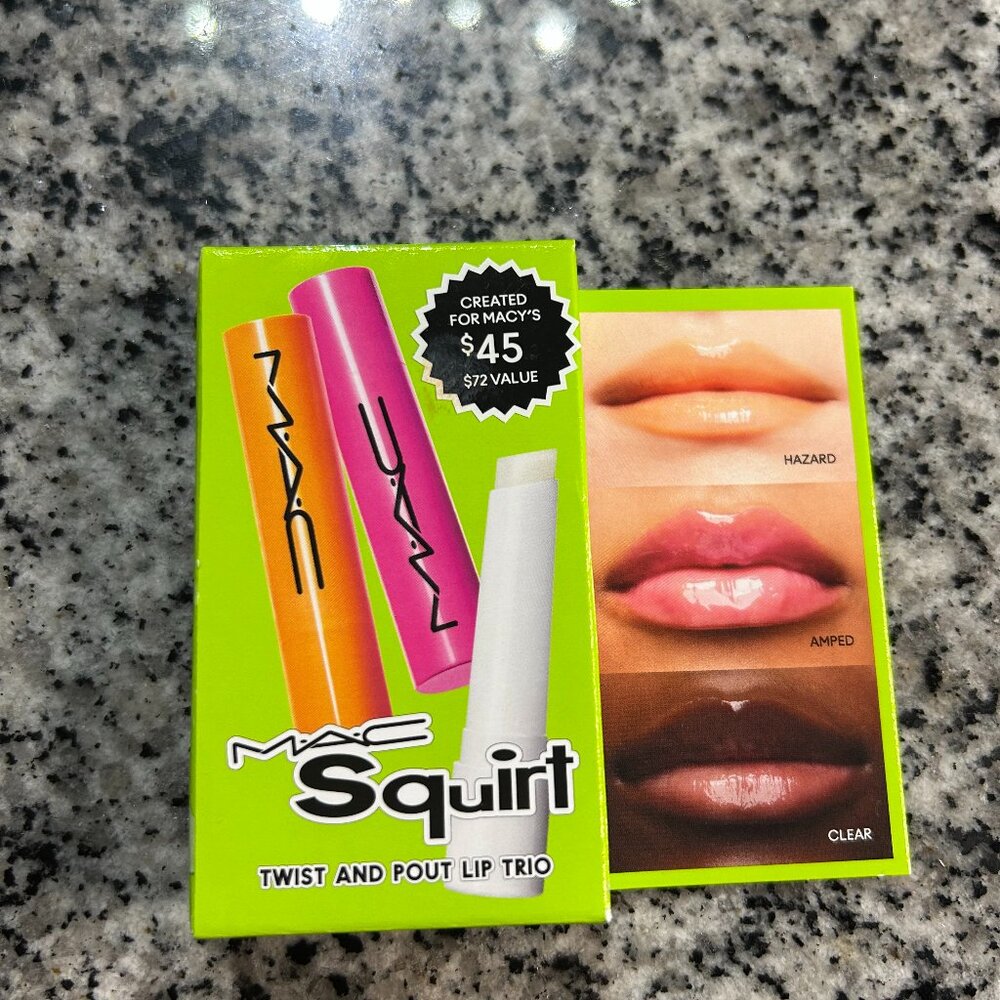 MAC Squirt Plumping Gloss Trio